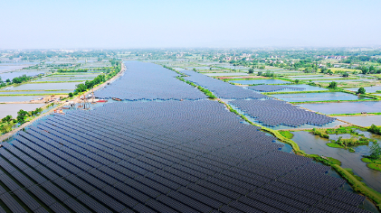 安徽樅陽縣湯溝鎮(zhèn)260MW漁光互補(bǔ)電站項目